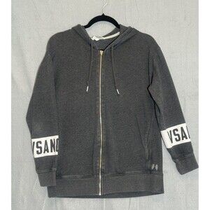 Victoria’s Secret Angel Women’s Hoodie Zip Up Gray Size Medium